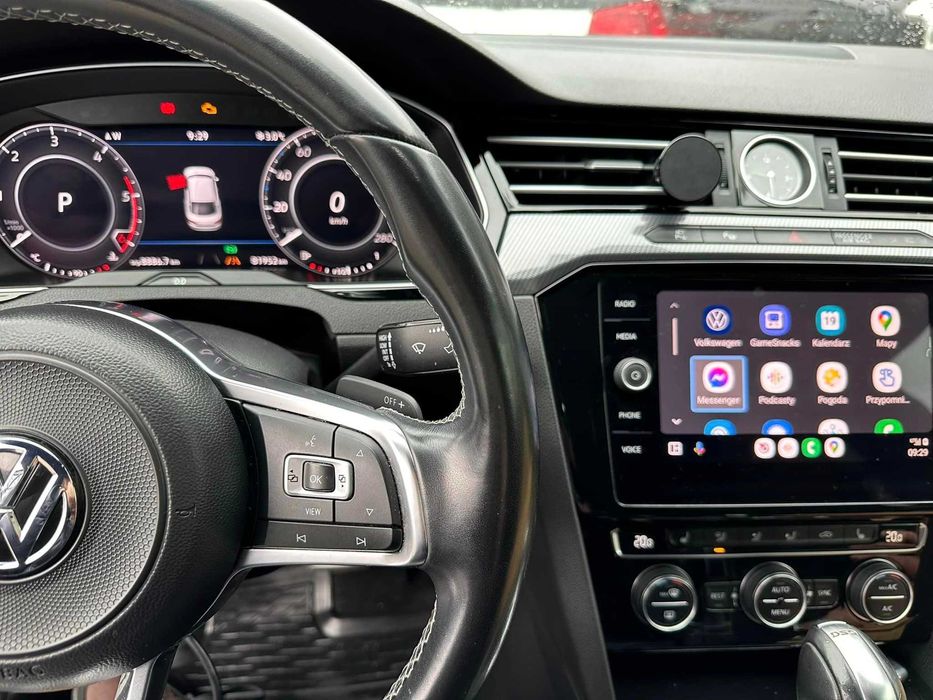 Carplay Android Auto Volkswagen Arteon Golf Passat Tiguan Touran Mapa
