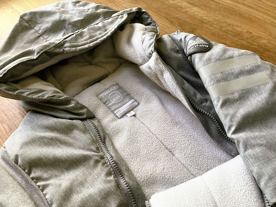 Kombinezon zimowy COOL CLUB szary, rozm. 86