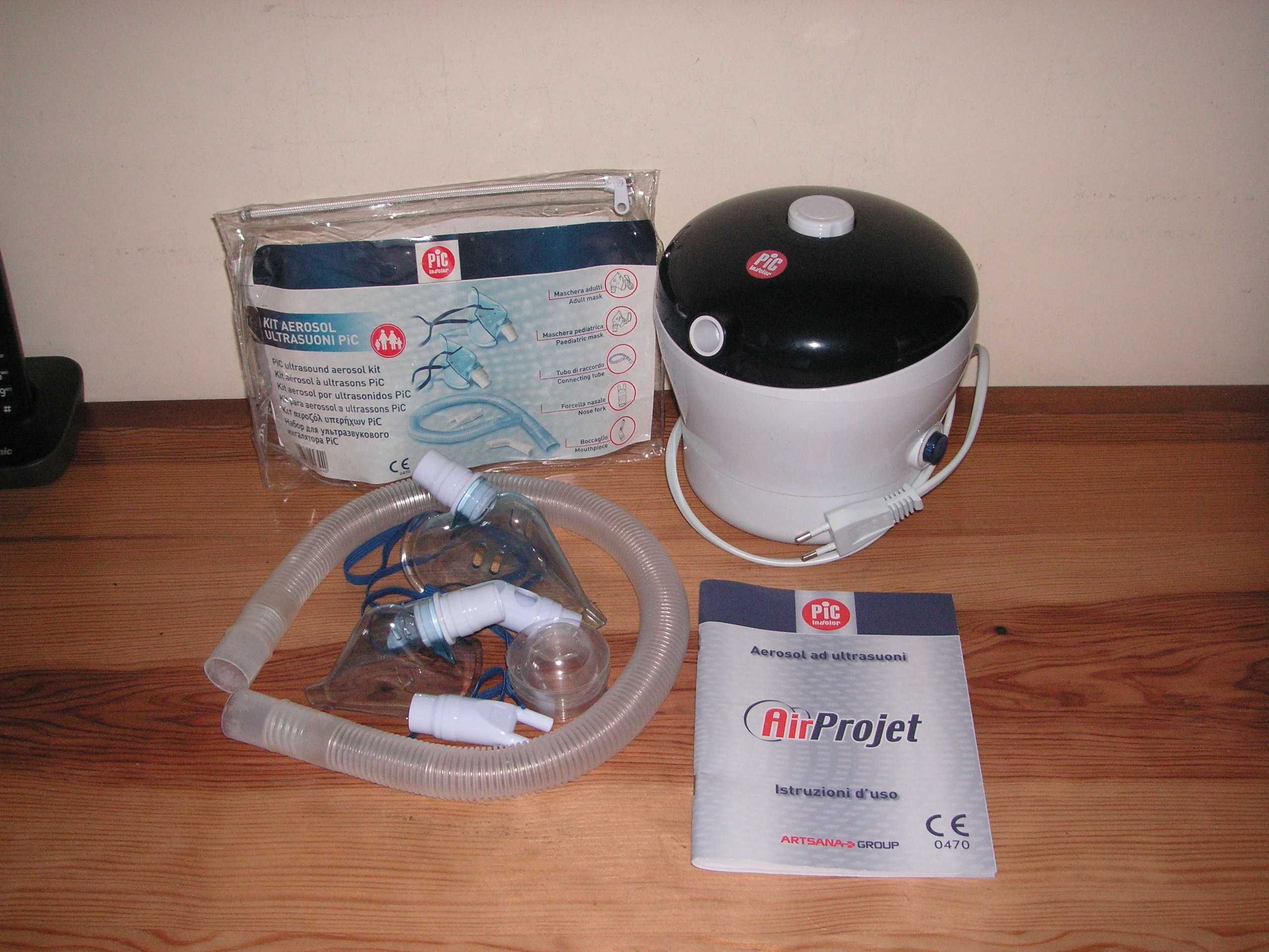 Nebulizador / Aerossol a ultrassons com Kit Artsana PIC AIR PROJET