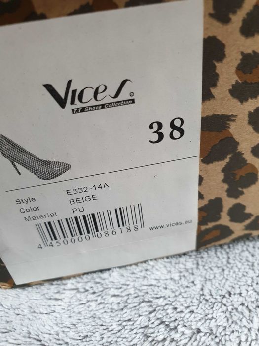 Nowe szpilki w panterkowy wzór pantera animal print