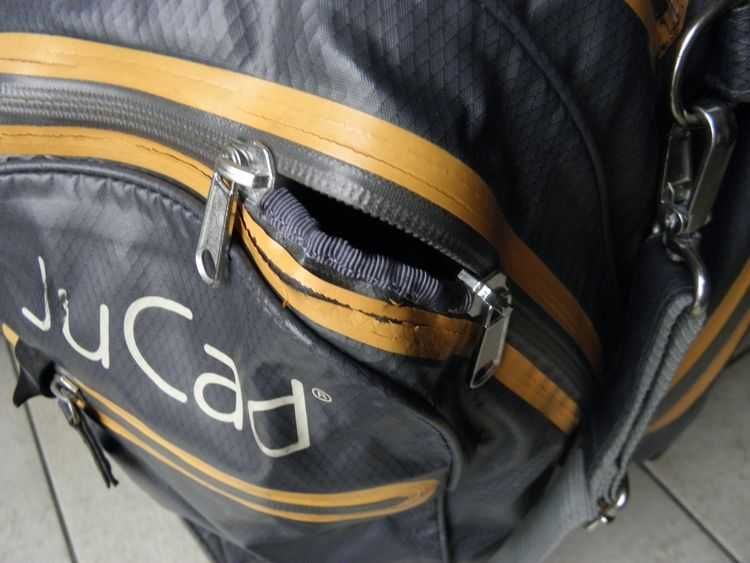Torba golfowa na kije do golfa JuCad waterproof laminowane zamki kaptu