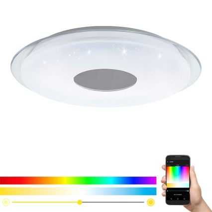 LANCIANO-C Ściemniana lampa sufitowa LED plafon - 57cm - 98768 EGLO