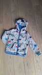 Lekka puszysta bluza polarowa z dinozaurami 98 104