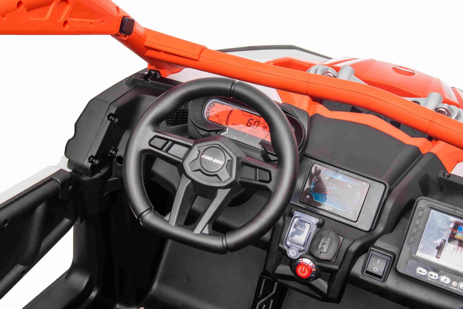 24v 4x200w Auto na akumulator Buggy Maverick Turbo RR Pomarańczowy