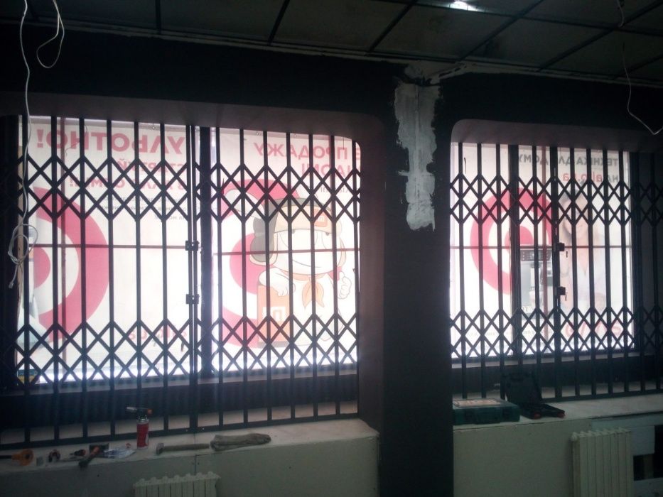 Раздвижные решетки на окна и двери ФОП Борцов