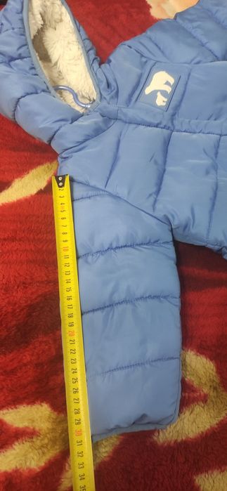 Зимовий комбінезон на хлопчика, розмір 86-92