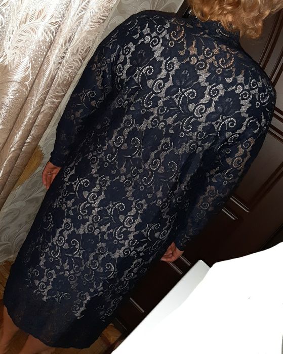 Нарядное женское платье и накидка комплект на праздник