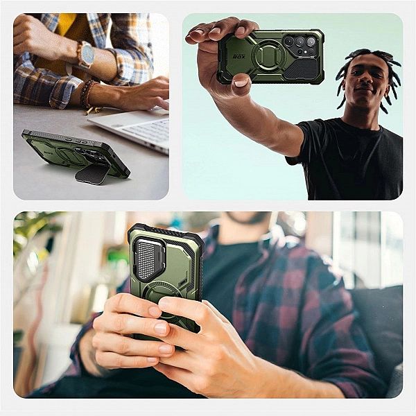 Supcase Iblsn Armorbox Mag Magsafe Galaxy S25 Ultra Guldan