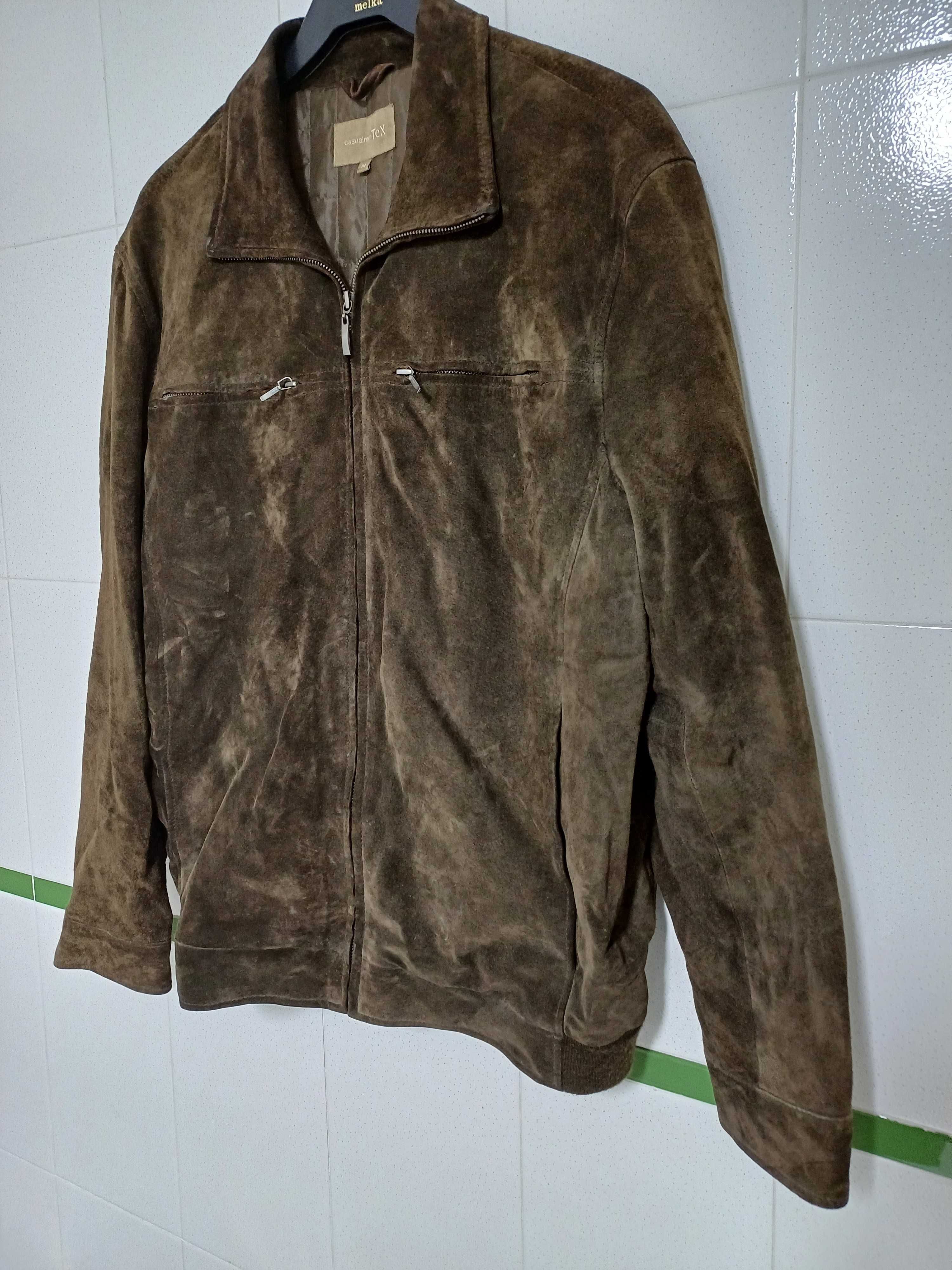 Casaco de couro Casualmen Tex M