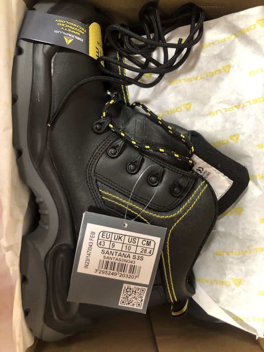 Buty meskie nowe z metalowymi noskami