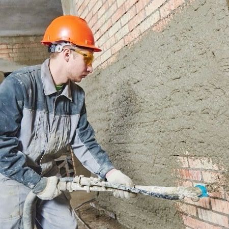 Штукатурка, гіпсова штукатурка, піщана штукатурка