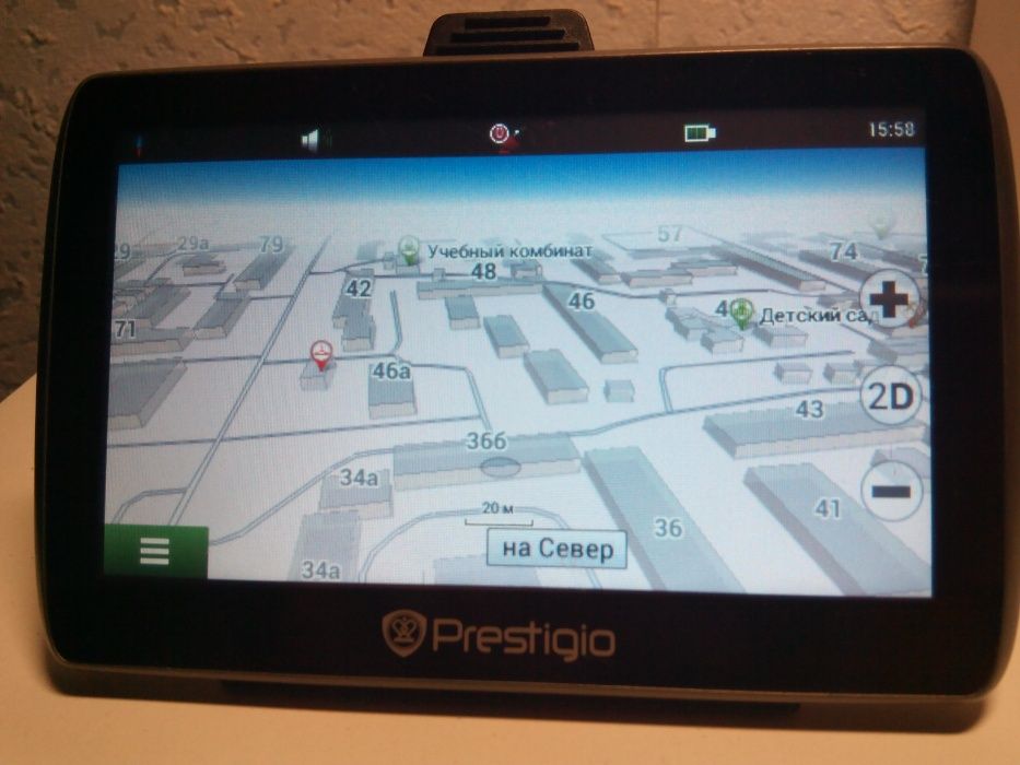 Prestigio Geovision 5000 навігатор з таксометром і новими картами 2025