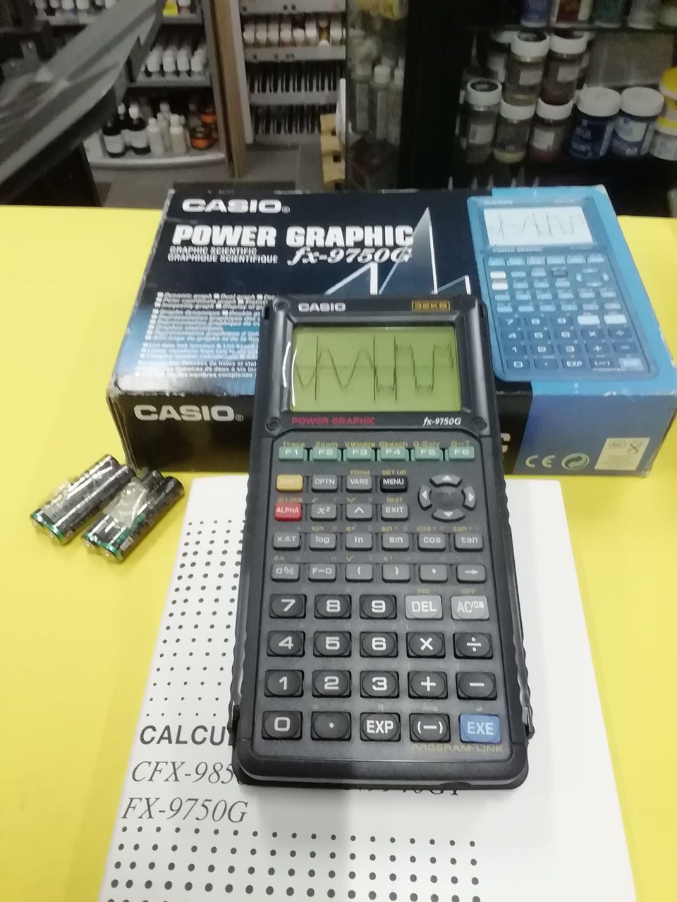 Calculadora Casio Power Grafic FX 9750G