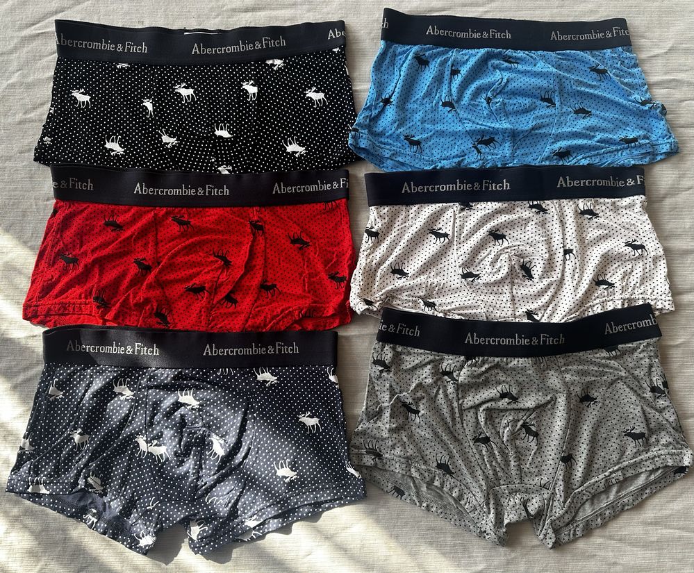 Мужское нижнее белье Hollister , Abercrombie Fitch ,Pierre Cardin ,