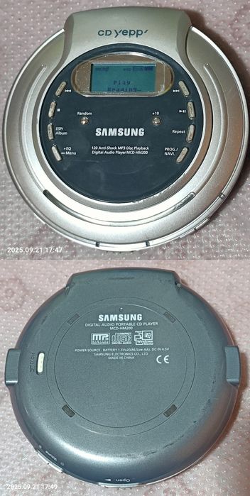 CD-плеєр Samsung YEPP MCD-HM200