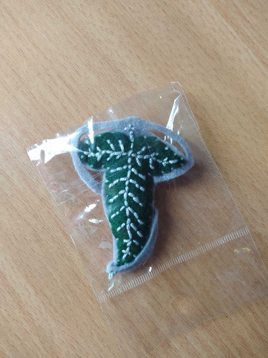 Alfinete Leaf of Lórien - Senhor dos Anéis