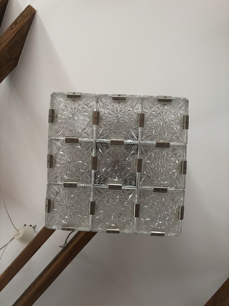 Żyrandol Kamenicky Šenov lata 60te XXw Czechosłowacki design
