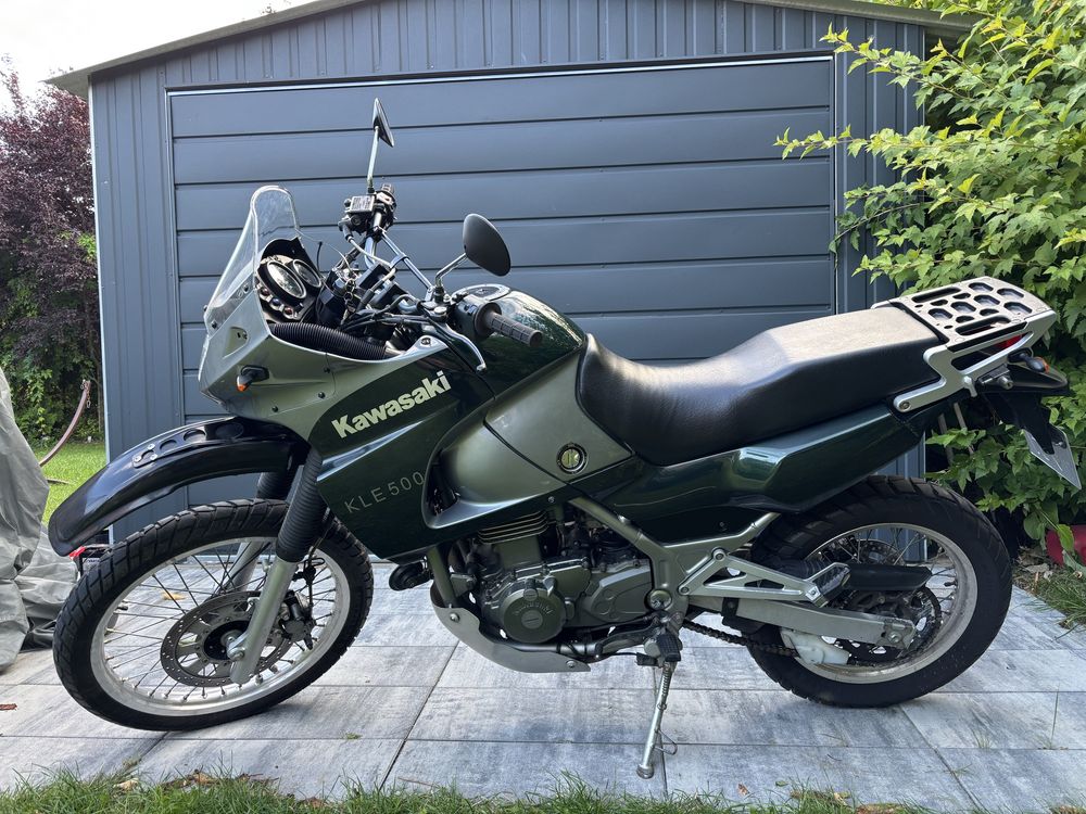 Kawasaki KLE500 na A2, bdb stan, niski przebieg. !!!