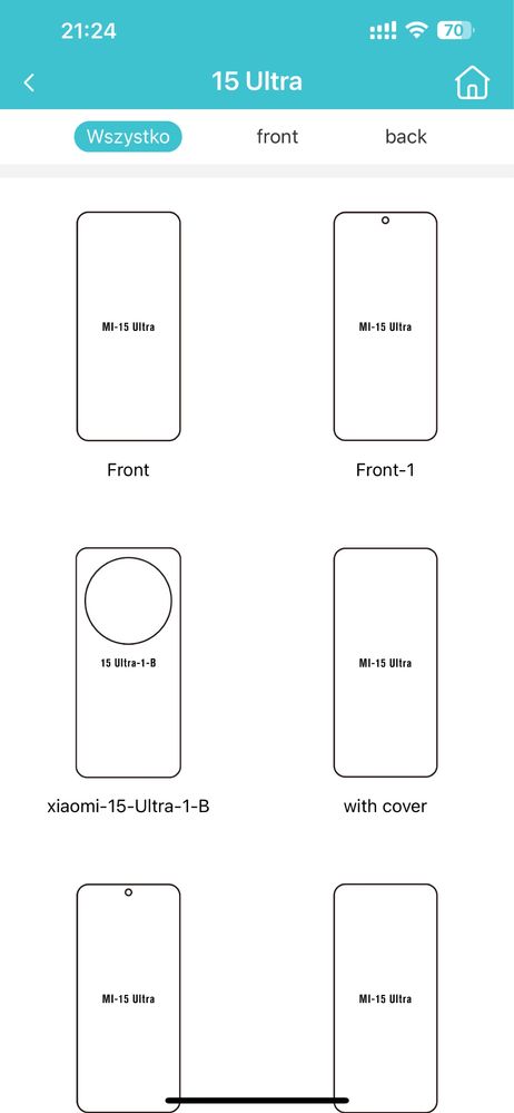Folia hydrożelowa Xiaomi Mi15/15Pro/15Ultra montażem w Kłodzku