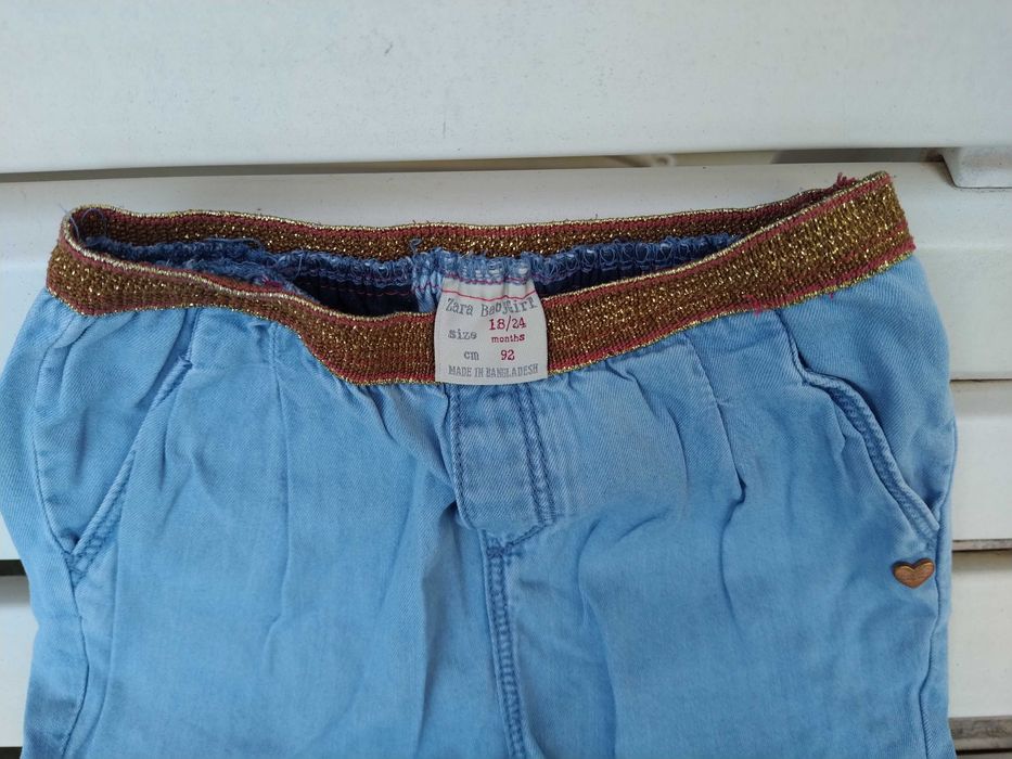 Calças de ganga de menina - ZARA - 18 - 24 meses - 92 cm