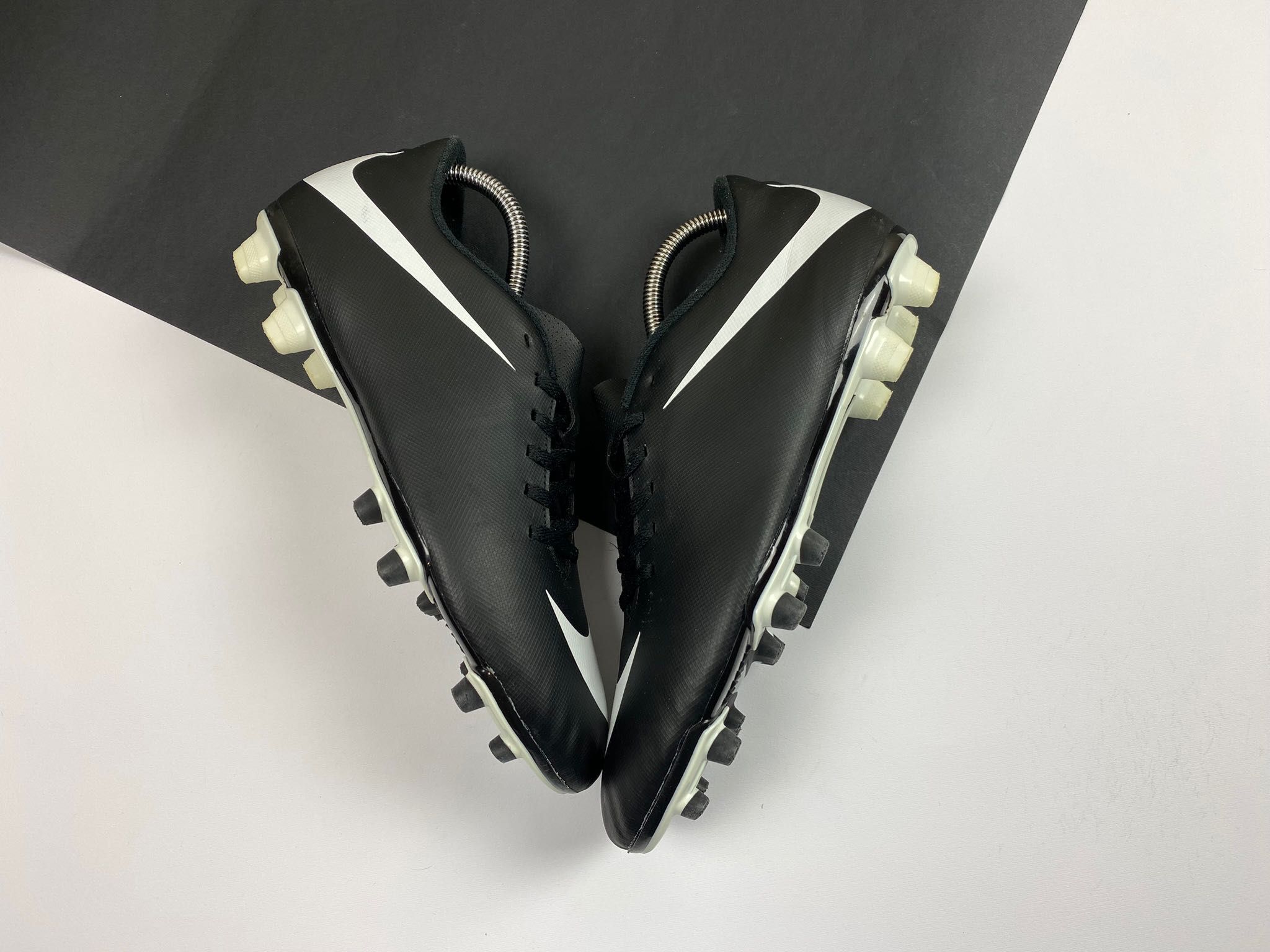 Бутсы Nike Bravata FG Original черные бампы копочки 43р