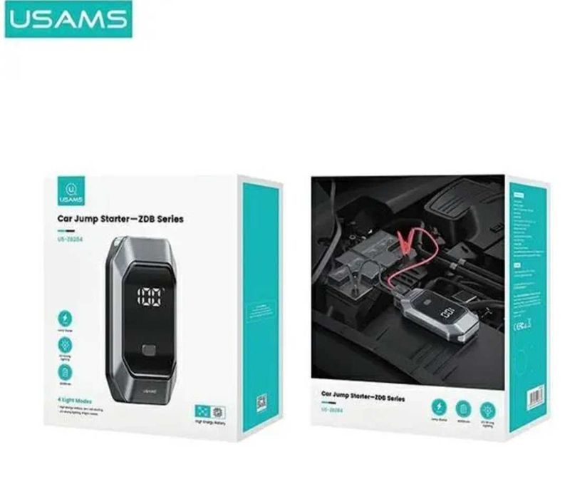 Starter USAMS Jump starter Powerbank 8000mAh US-ZB284 latarka SOS