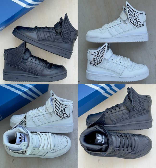 Мужские кроссовки Adidas Forum Hi Wings 4.0 40-45 Хит Осени 2025! Топ