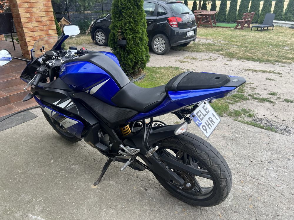 Yamaha *Yzf*R125*Niski przebieg *Wtrysk*Sporyowy wydech