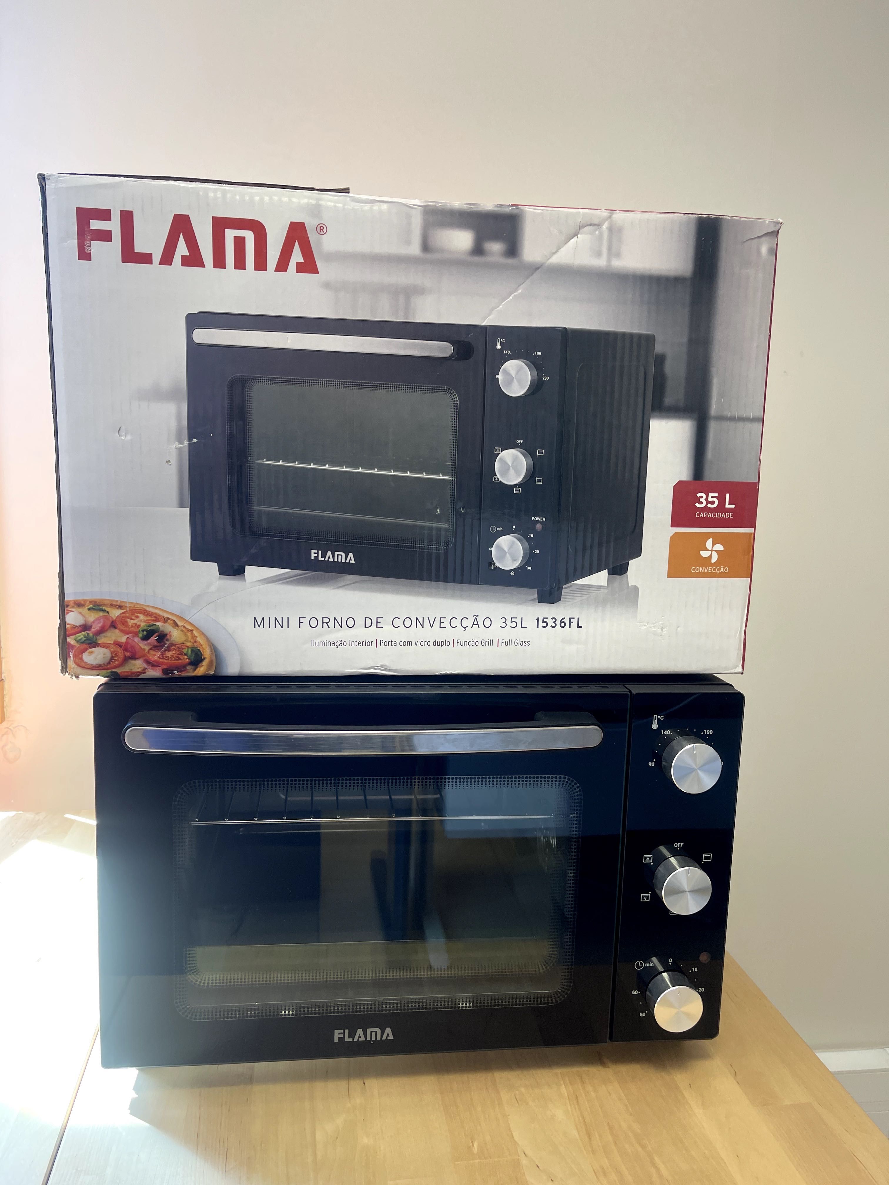 Flama- mini forno de confecção 35L