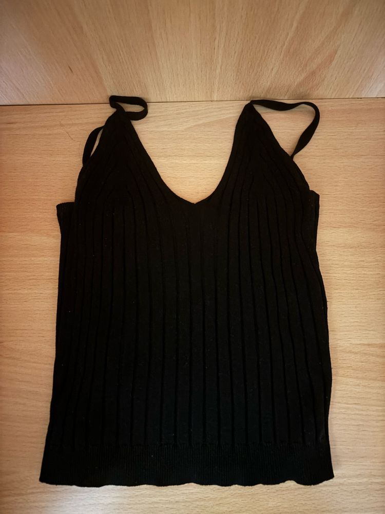 Top Preto Elástico