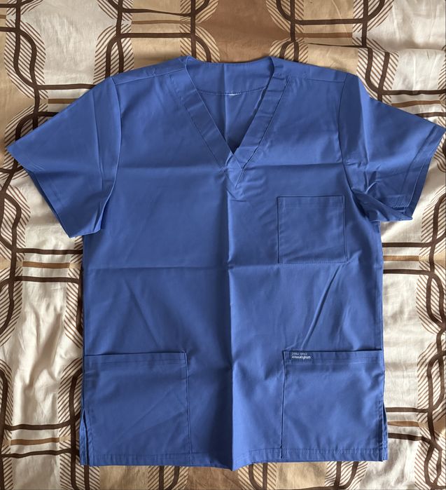 Koszula medyczna Uniformix S niebieska