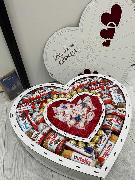 Подарок НА НОВЫЙ ГОД. Под разный бюджет. Девушки. Бокс со сладостями