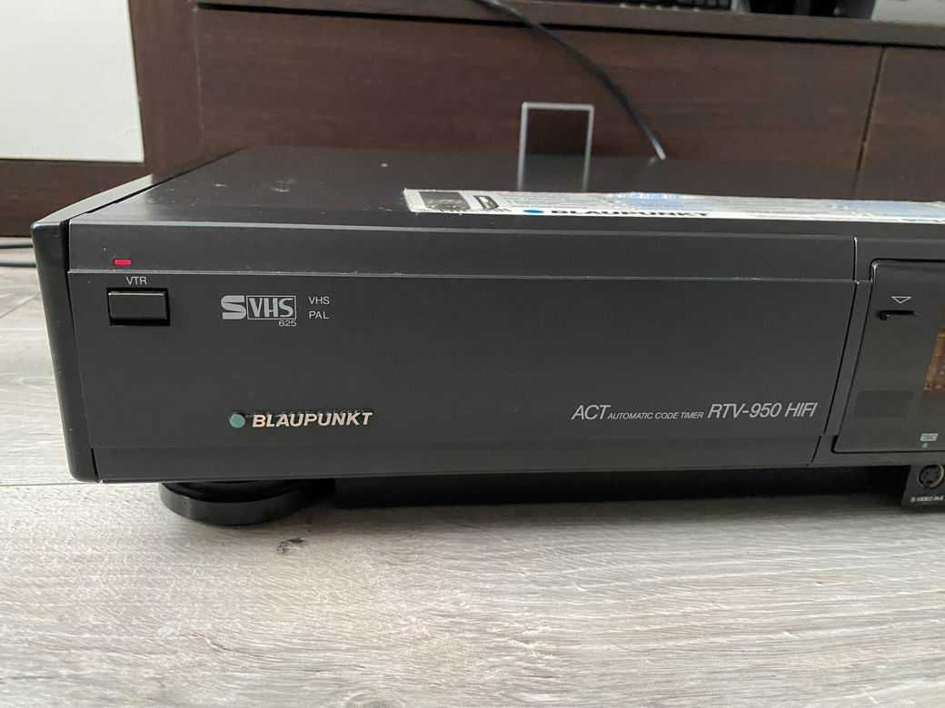 Magnetowid VHS Blaupunkt RTV-950 + oryginalny pilot