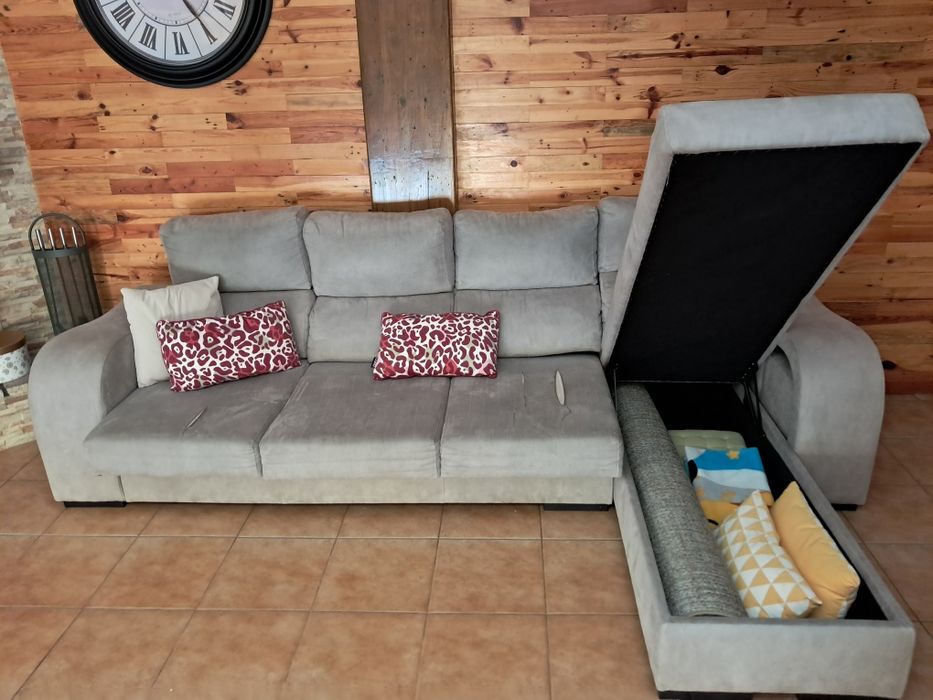 Vendo Sofá com Chaise Longe
