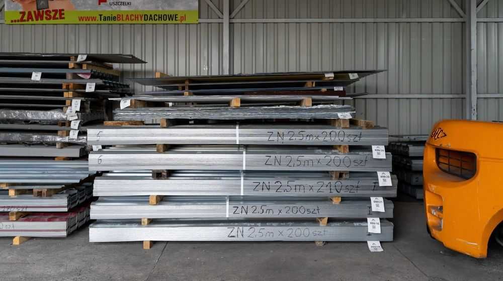 Ocynk T-18NFD - na stodołę, szopę, garaż - powyżej 101m2 - 23,99zł/m2