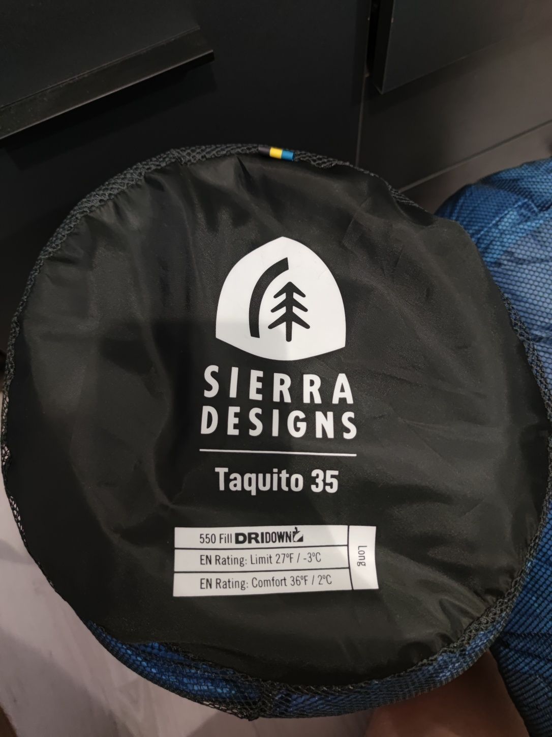 Пуховий спальник Sierra designs taquito 35 Long