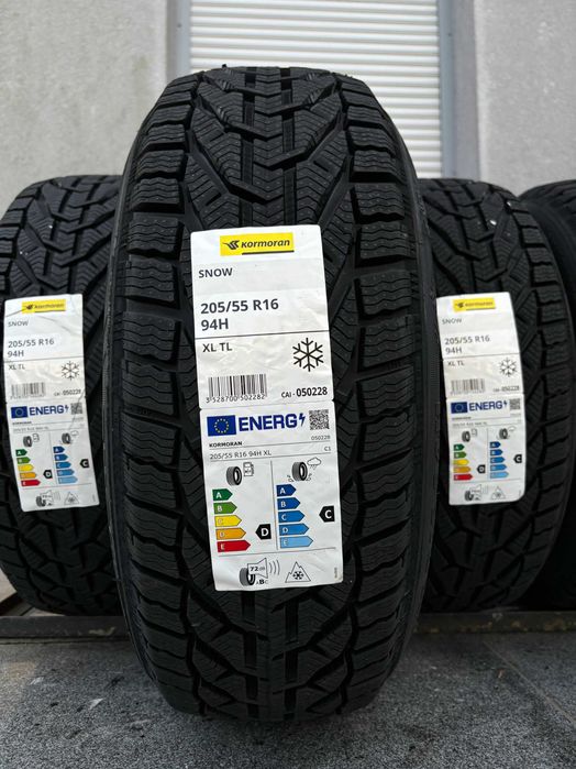 komplet Zima 205/55R16 Kormoran Snow 94H XL prod. 2025rok! 5lat gwaran