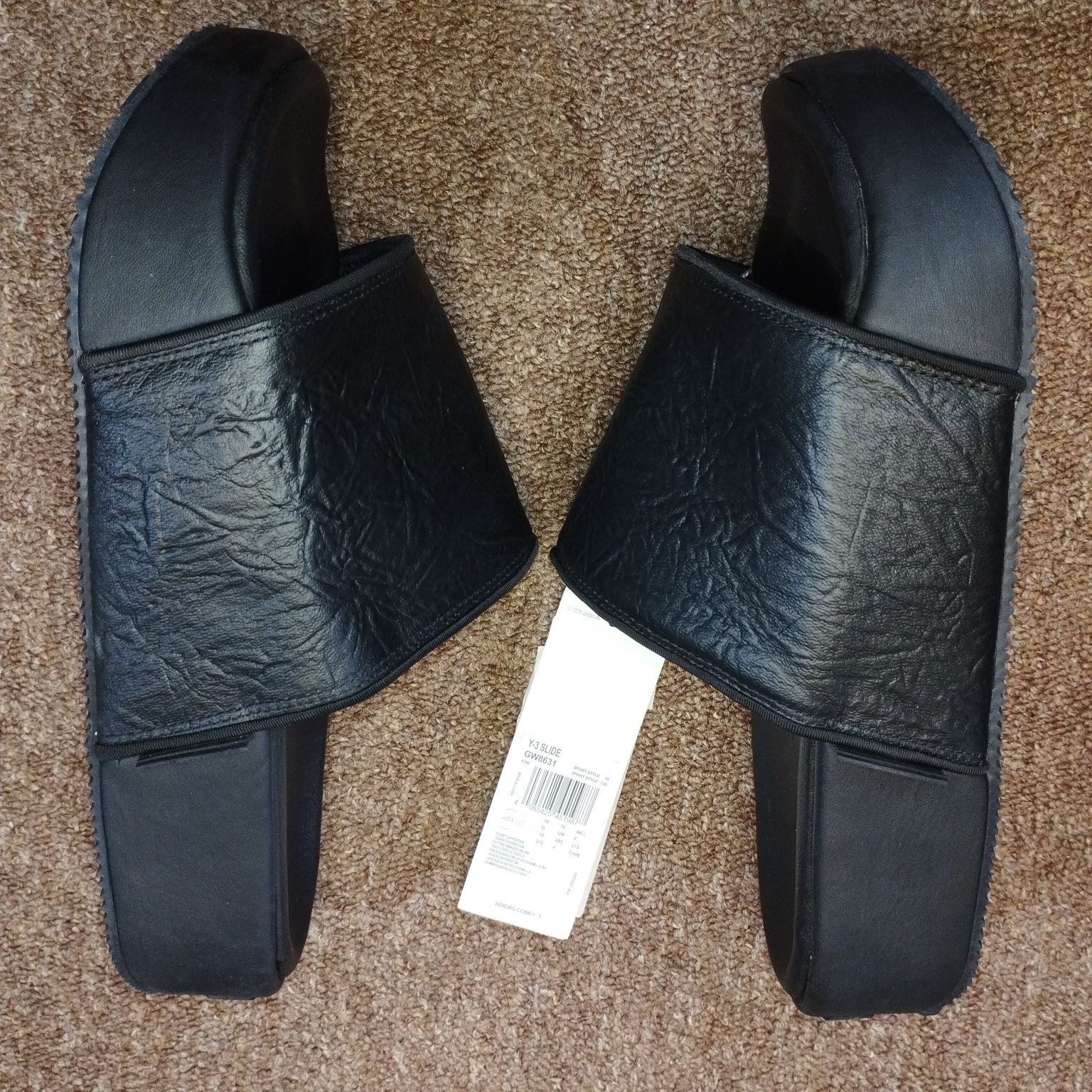 39,40,43,44,46. Тапочки унісекс Adidas Y-3 Platform Slide (GW8631)