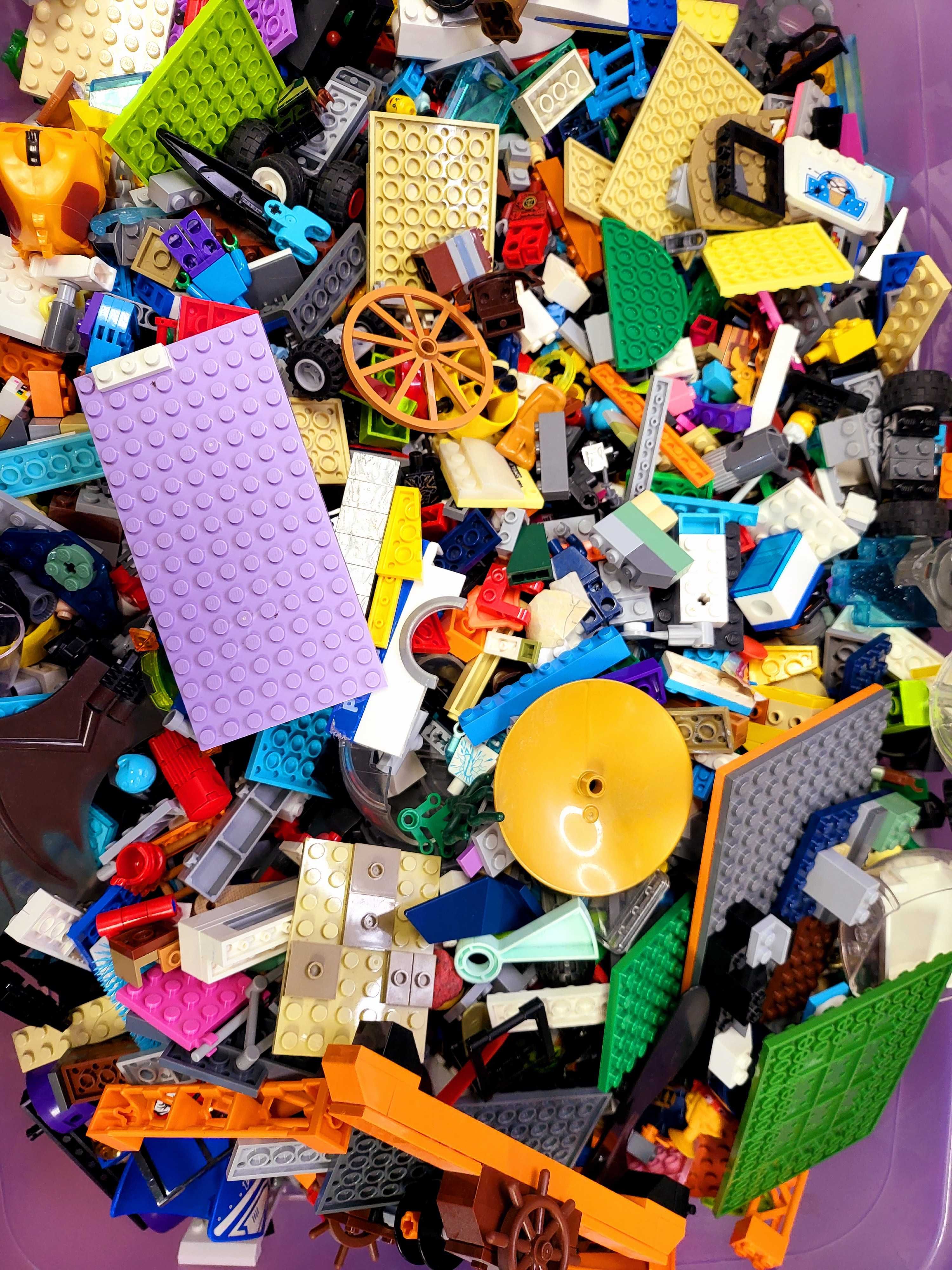 Klocki LEGO mix, używane  500g -  Figurki - Lego ze zdjęcia