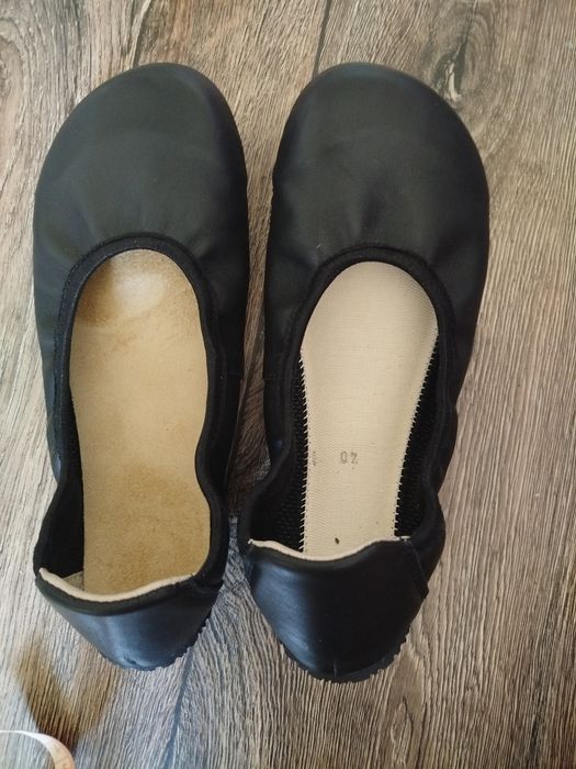 Балетки шкіряні туфлі barefoot