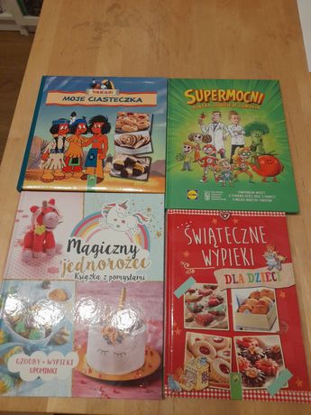 Książki kucharskie dla dzieci, hand made rzeczy