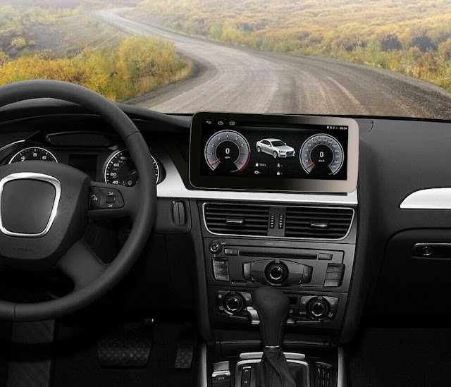 Auto-rádio 12.3" android 14 Audi A4/A5/B8/S4/S5 2009 a 2016
