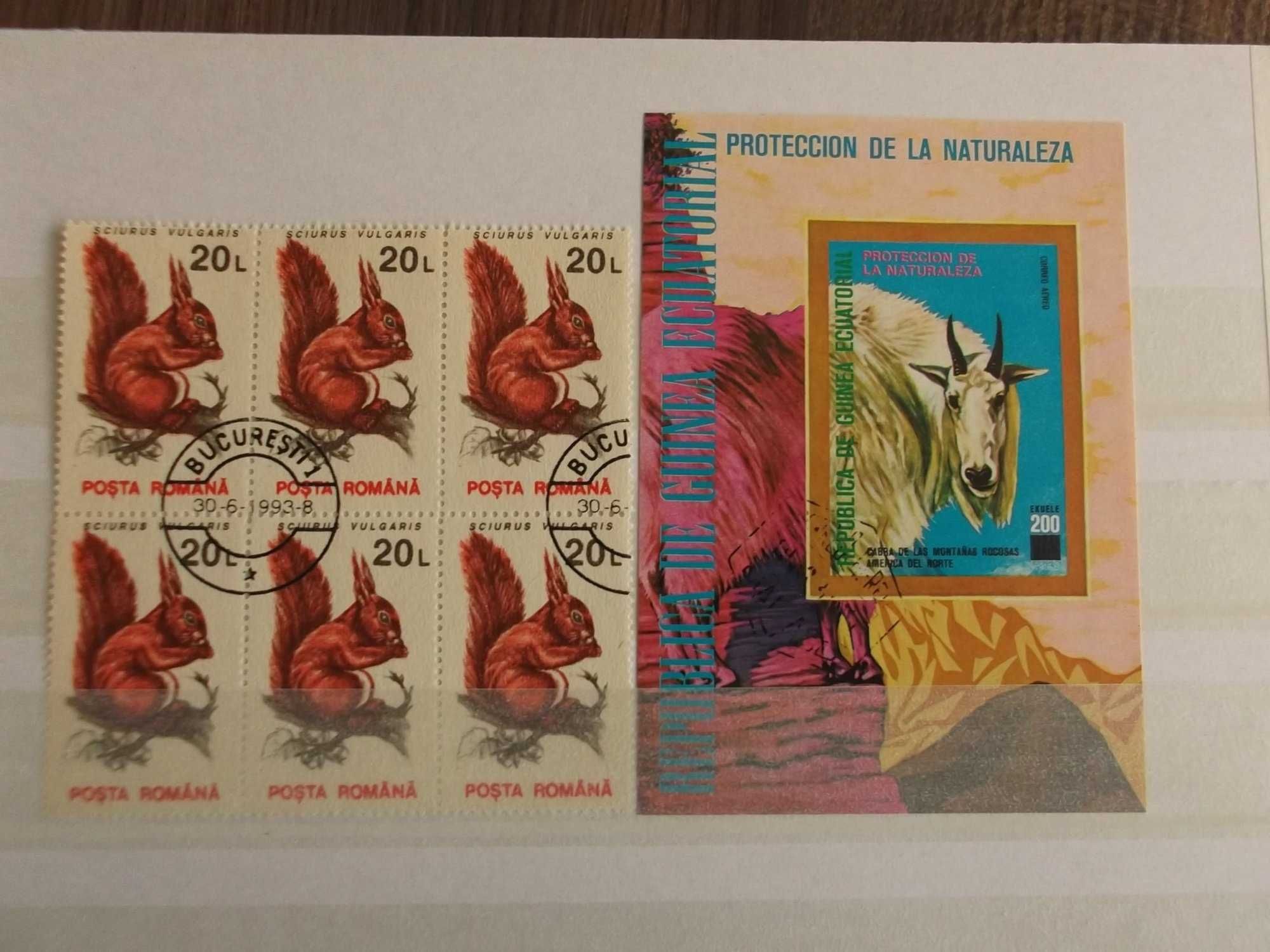Álbum de selos com o tema Fauna II