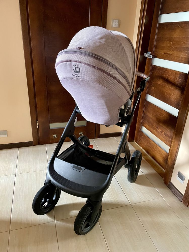 Wózek stokke trailz 2w1 limitowany kolor brushed lilac + torba