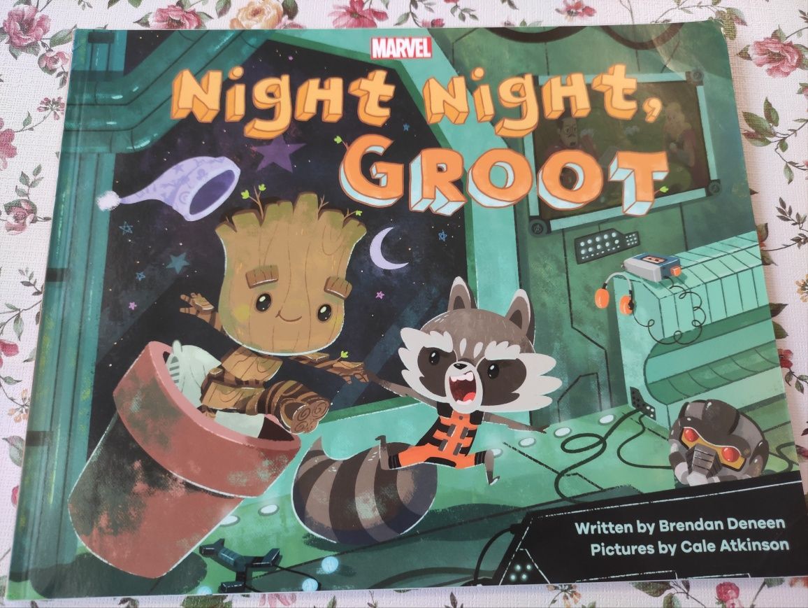 Książka dla dzieci Night Night Groot po angielsku