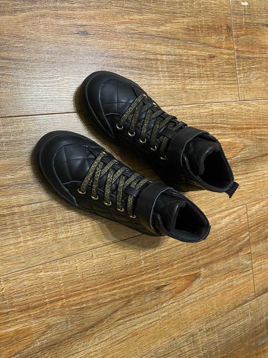 H&M кроссовки кросівки черевики  хайтопы на девочку р.33