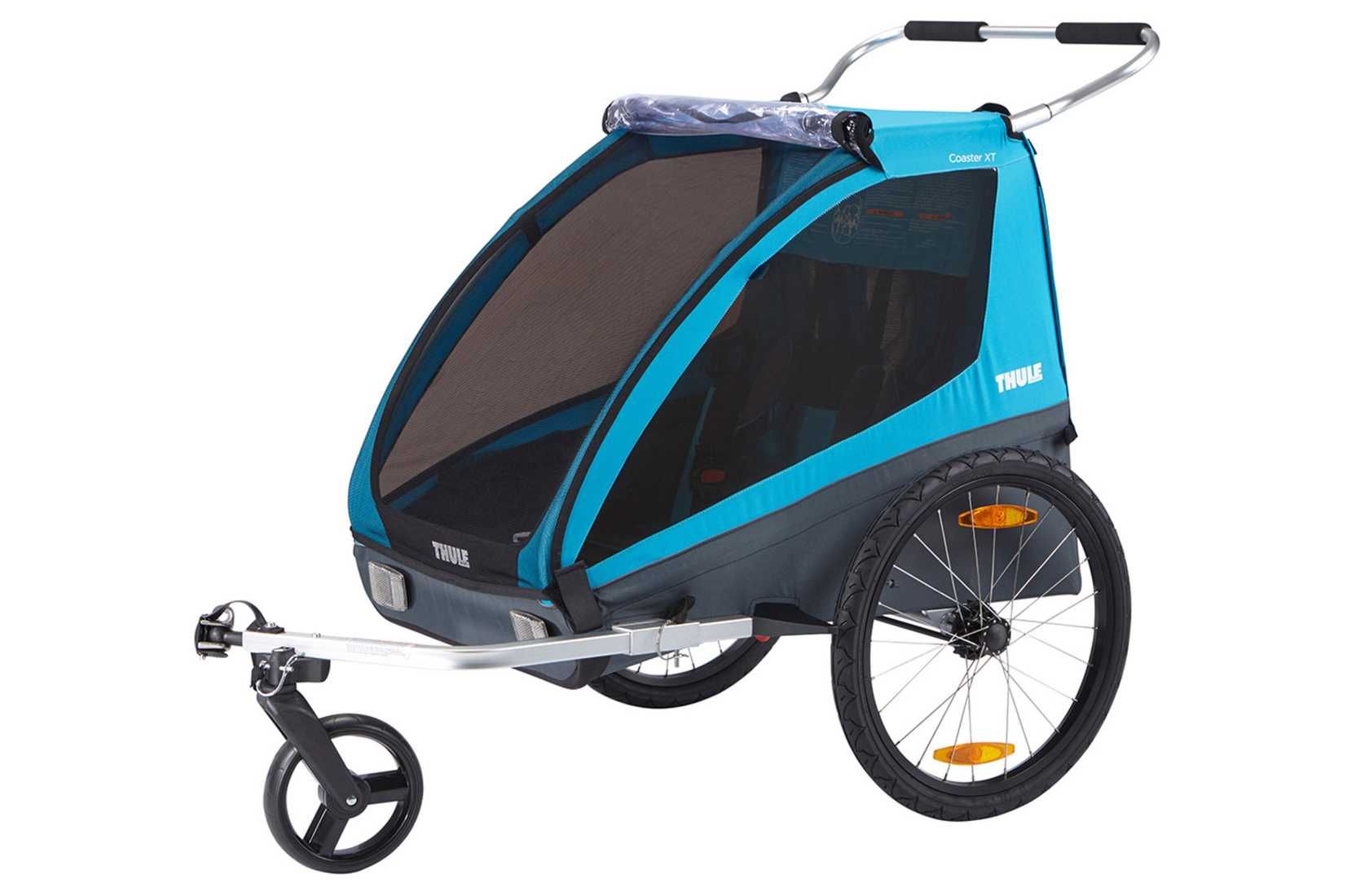 Thule Coaster XT bike trailer+Stroll Black przyczepka rowerowa