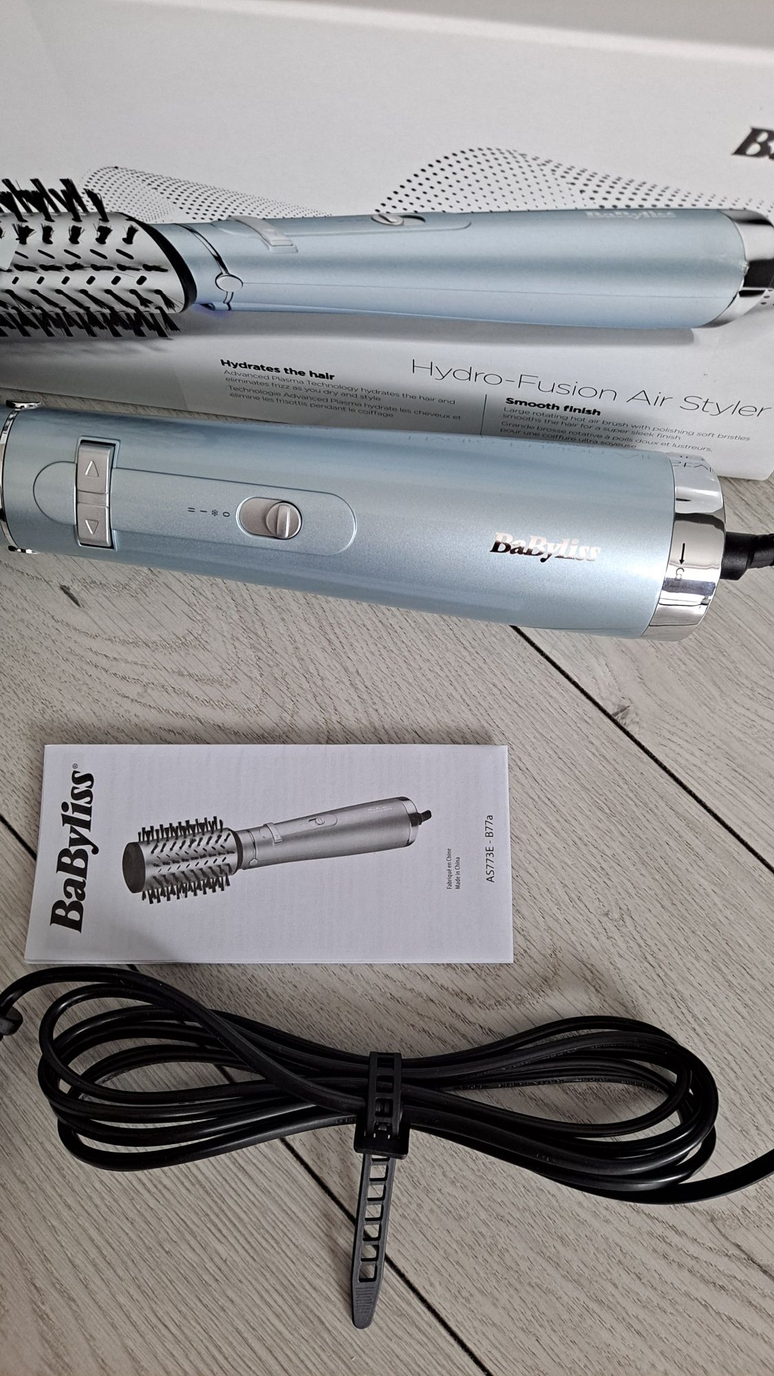 BaByliss Hydro Fusion Big Hair AS773E suszarko lokówka