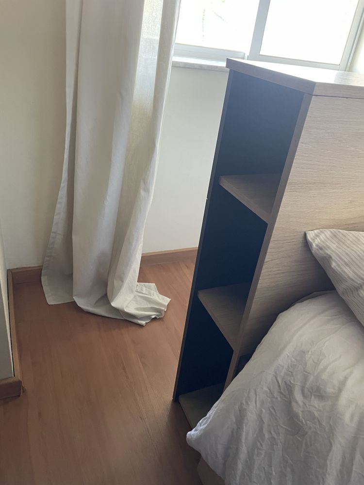 Cama casal com colchão