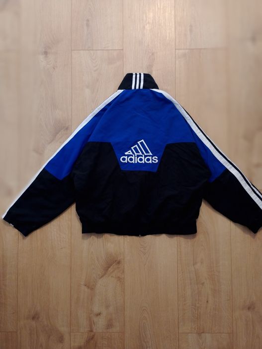 Bluza męska niebieska vintage Adidas M